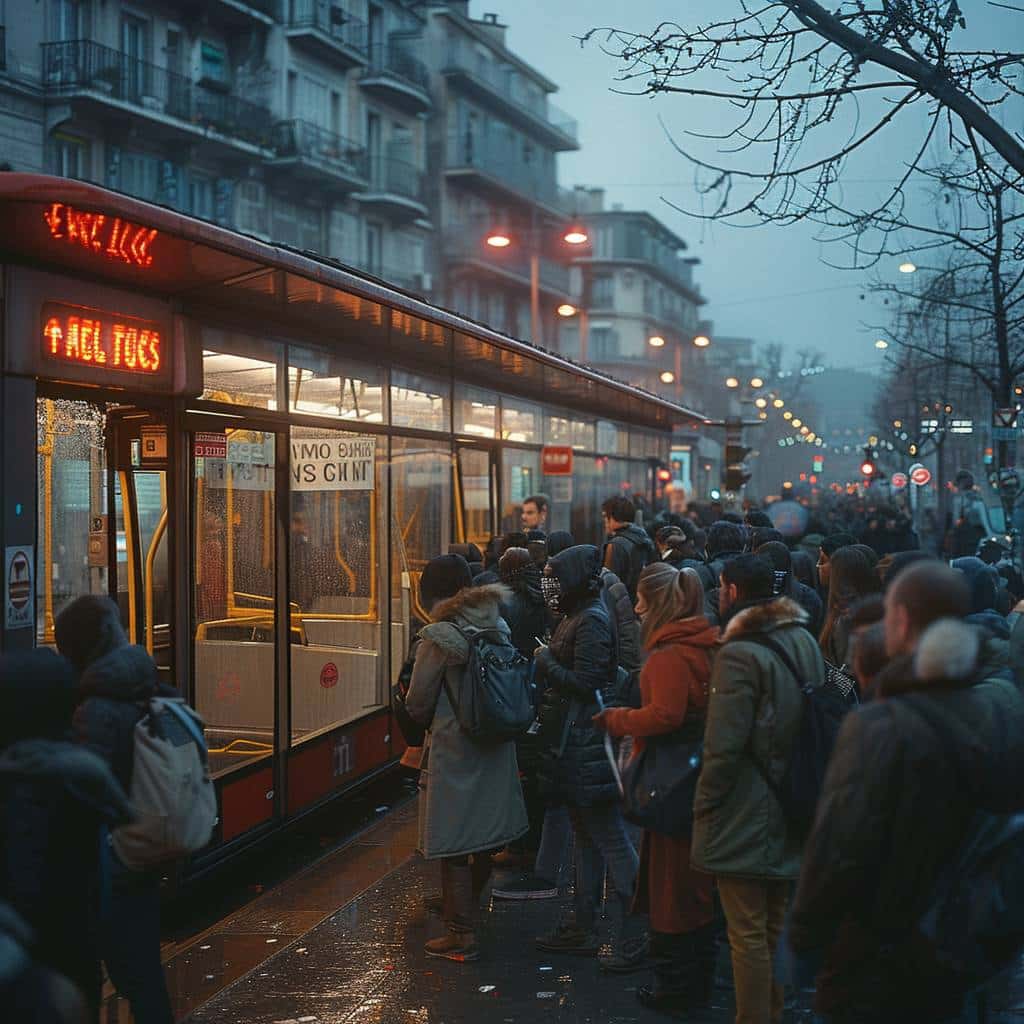 Impact de la grève sur les transports en commun