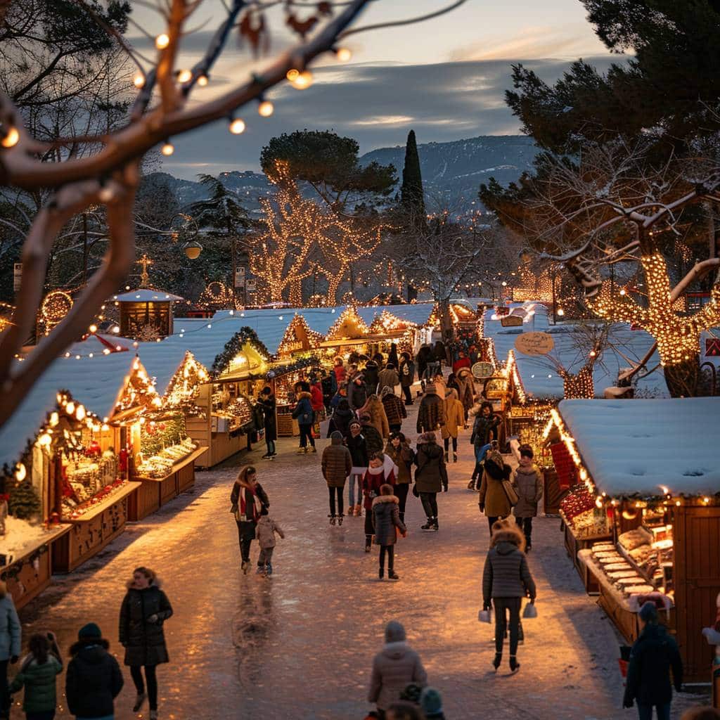 Le marché de Noël et ses merveilles