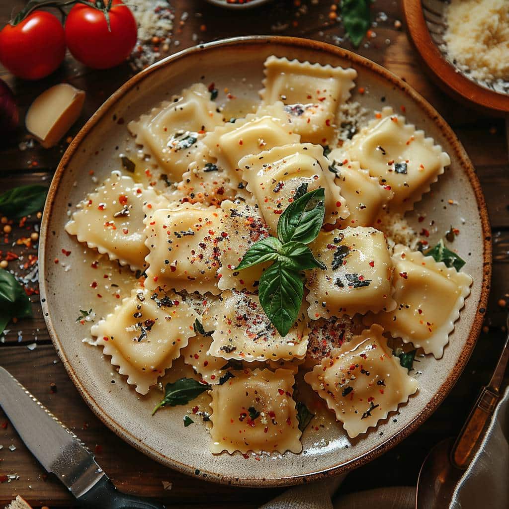 Les ingrédients pour des raviolis niçois authentiques