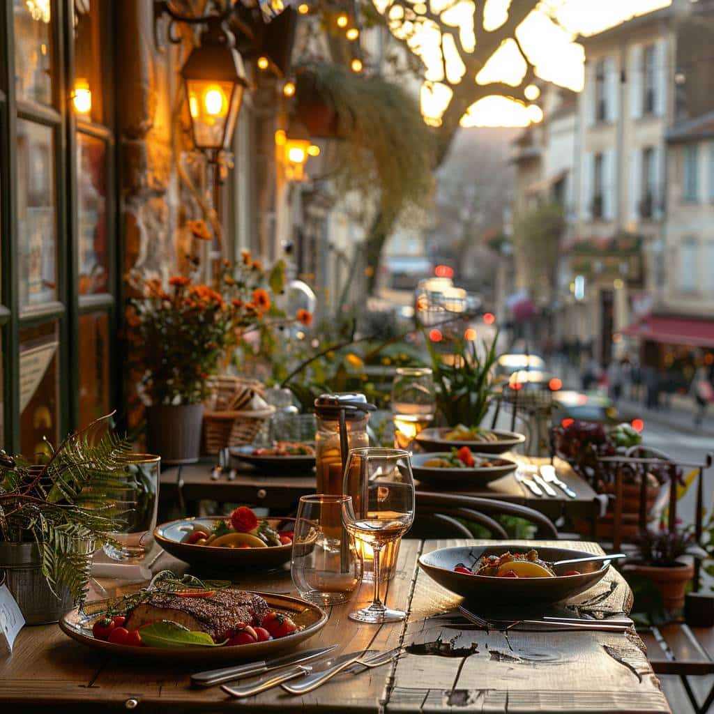 Les restaurants de la place Garibaldi