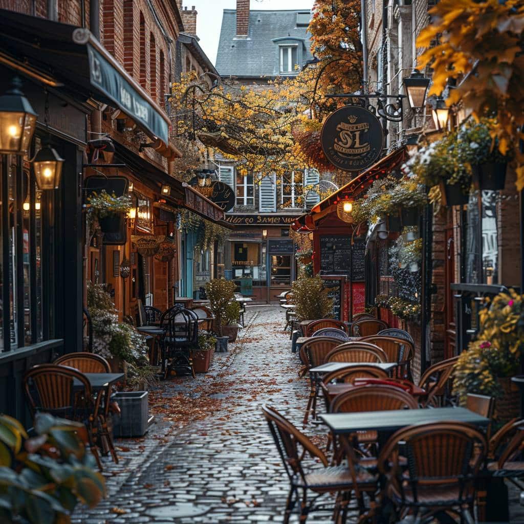 Les ruelles pavées et l’architecture de Saint-Isidore