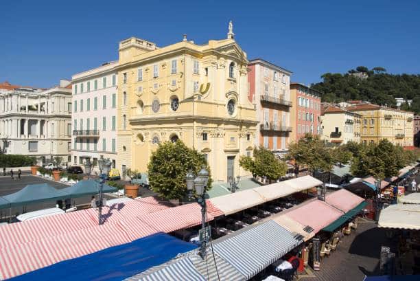 cours saleya vieux Nice visite voyage séjour